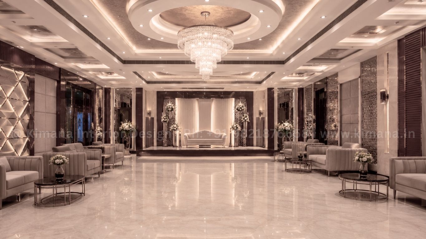 Professional banquet hall interior decoration and event venue design in Jamshedpur