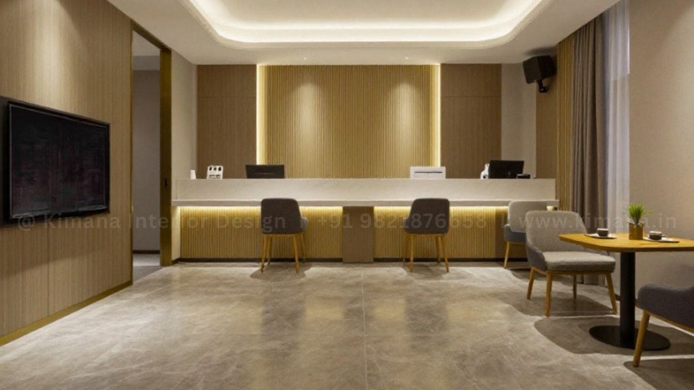 Small hotel interior design with smart space planning and modern guest experience